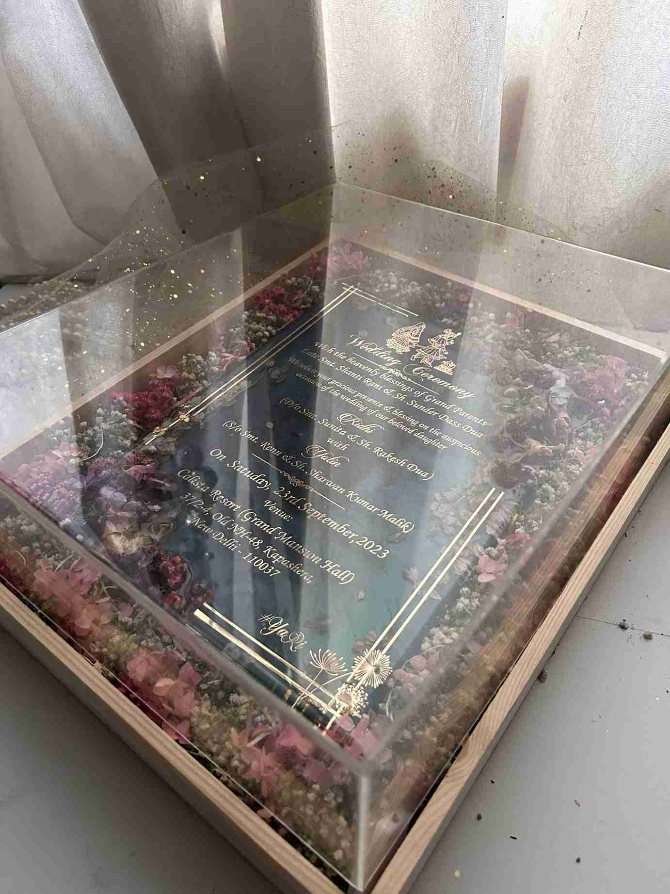 Wedding Invite with Box