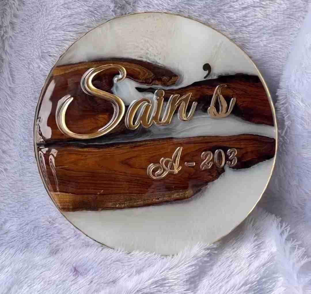 Round Nameplate