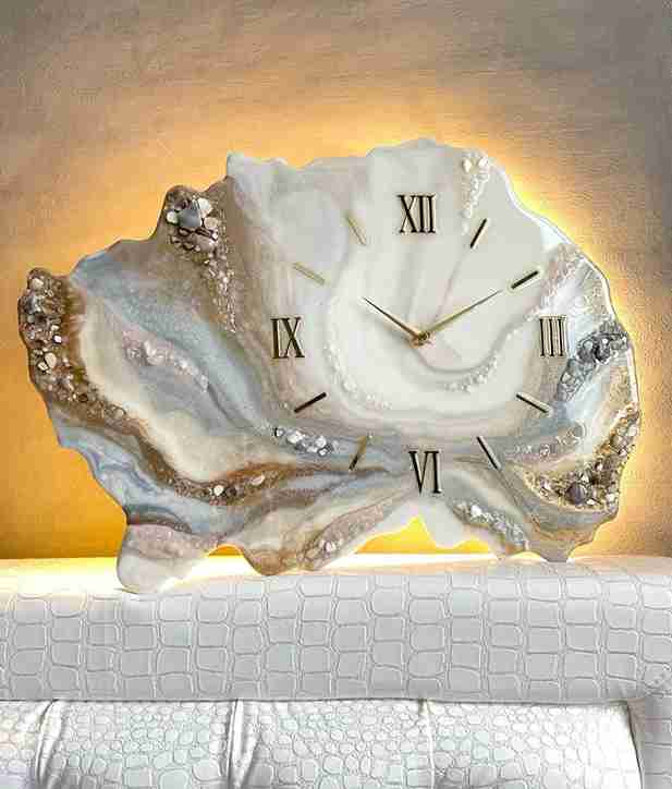 Geode Wall Clock