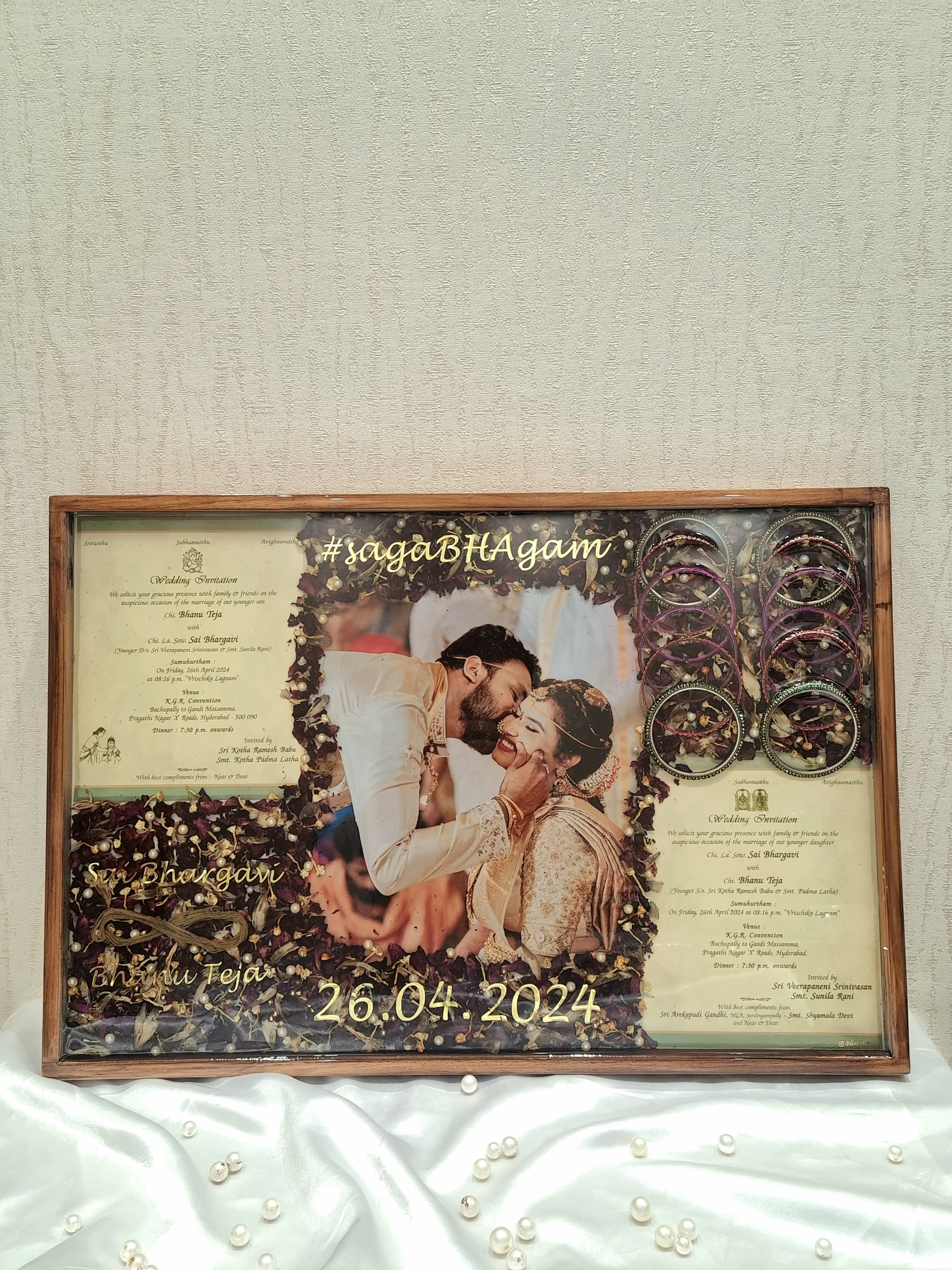 Wedding Memories frame