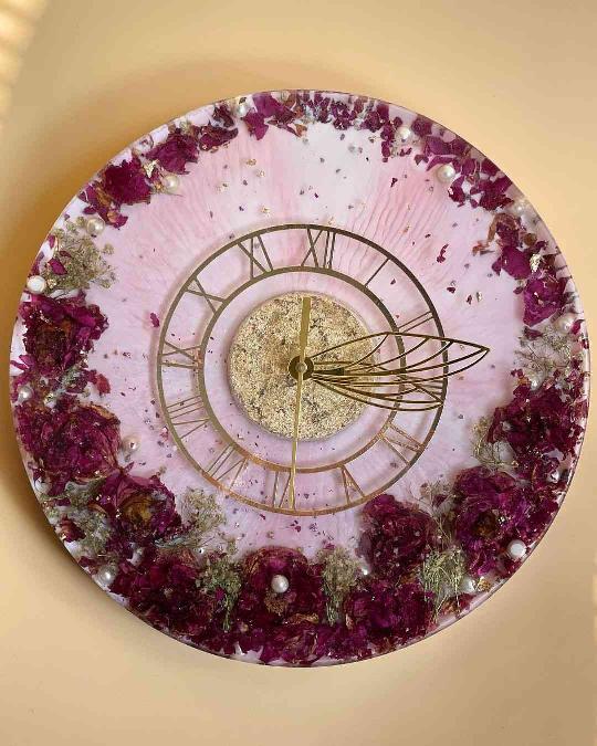 Deep Floral Clock