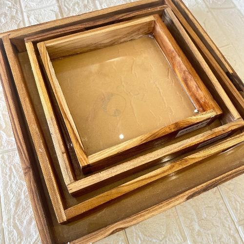 Teak wood frame